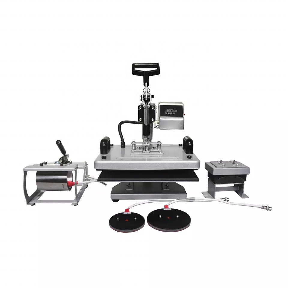 Colorking 8in1 combo mug tumbler heat press tshirt transfer printing heat press machines