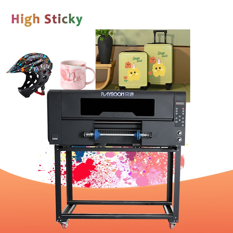 New Model 2023 small uv dtf printer 2 in 1 mobile case boxes printing machine uv dtf printer 30cm lamination printing machine
