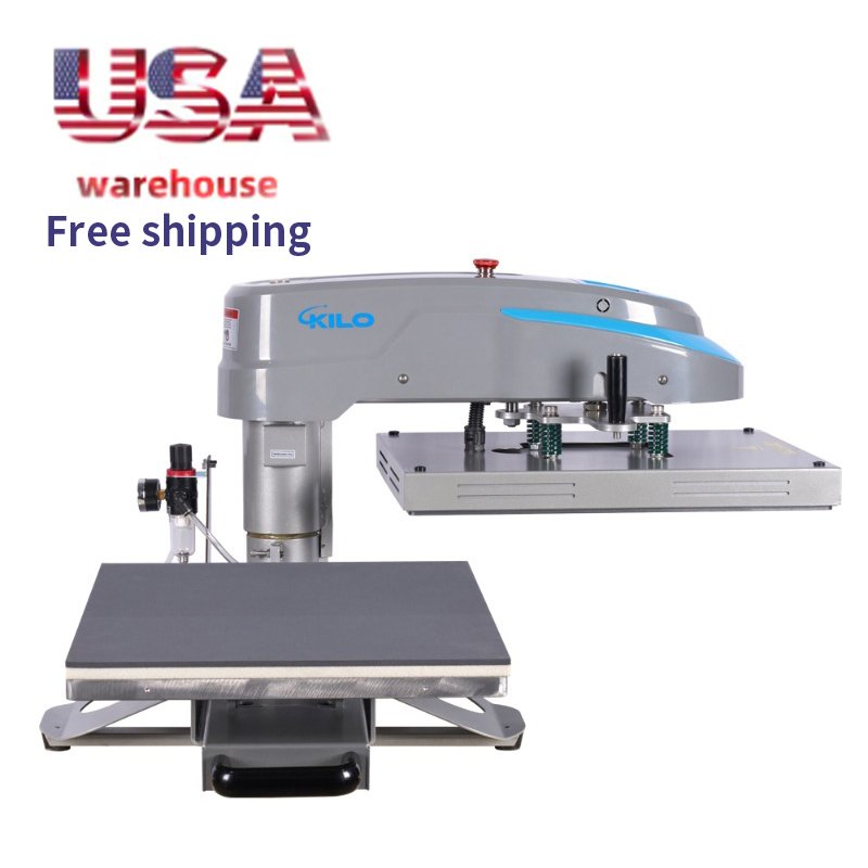 Usa Warehouse Ch-4050q 220/110V 2.5 Power Automatic Swing Away Heat Transfer Machine T Shirt Pneumatic Heat Press Machine