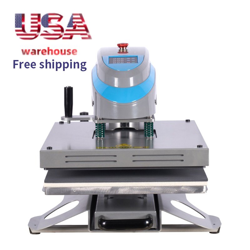 Usa Warehouse Ch-4050q 220/110V 2.5 Power Automatic Swing Away Heat Transfer Machine T Shirt Pneumatic Heat Press Machine