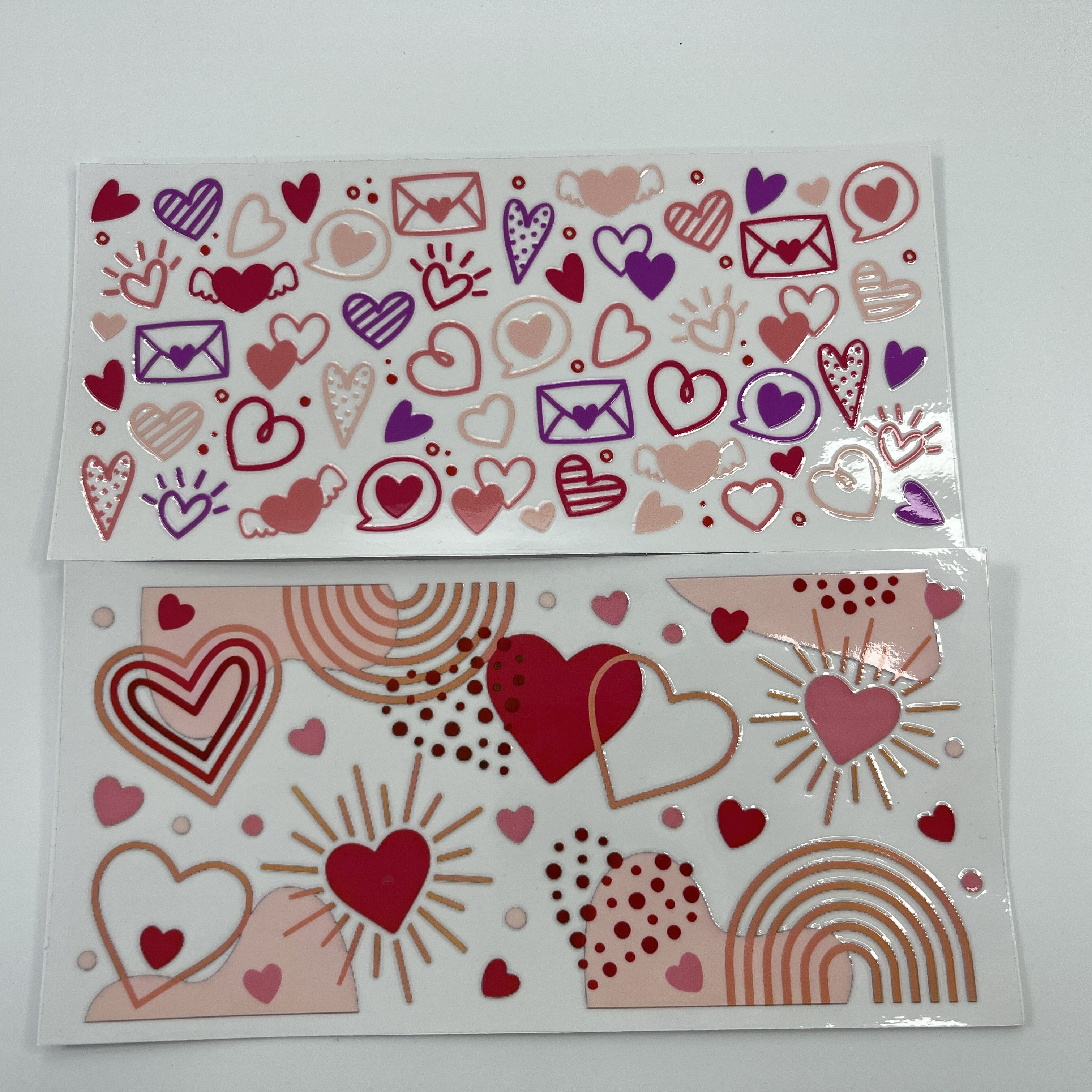 UV dtf glass mug cup packaging sticker design factory wholesale uv transfer printing sticker label customised uv dtf wrap on cup
