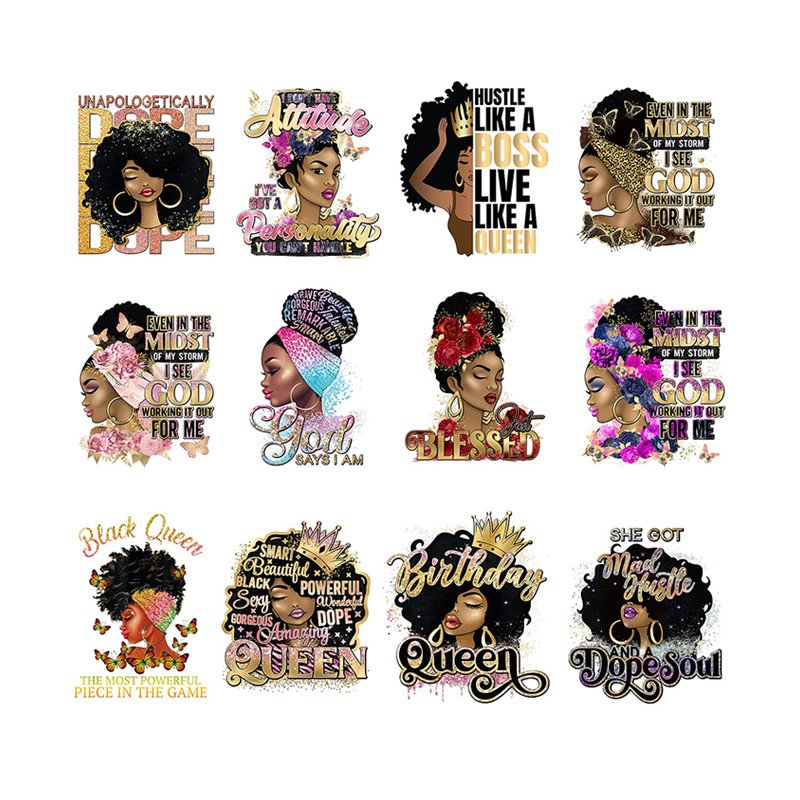Custom high quality Transfer Printing Heat Press Sticker Iron On Transfers Plastisol Heat Transfer Printing For Garment