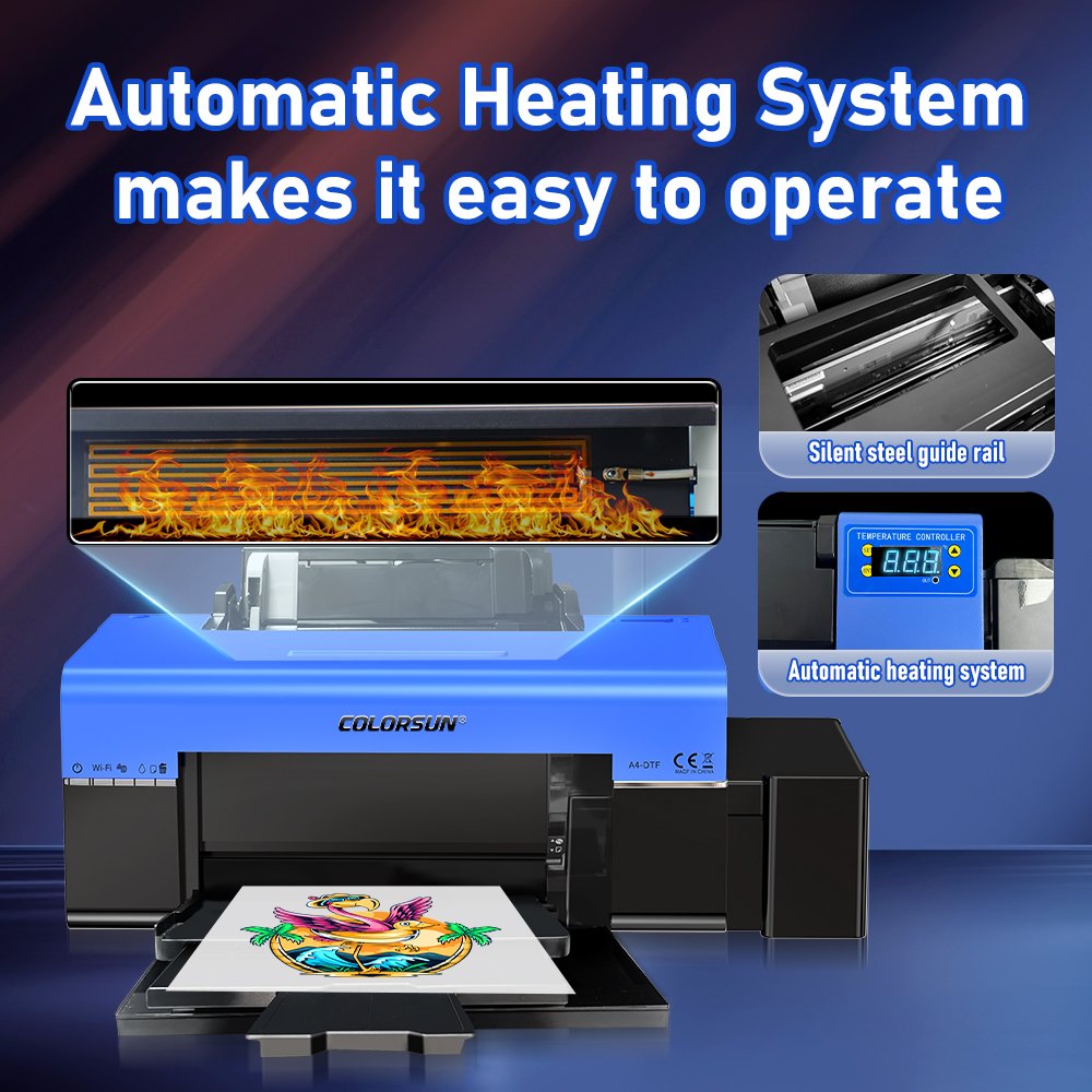 Desktop Small a4 L805 Transfer Print DTF Printer 1440*1440DPI Digital Pet Film Clothes T-shirt printing