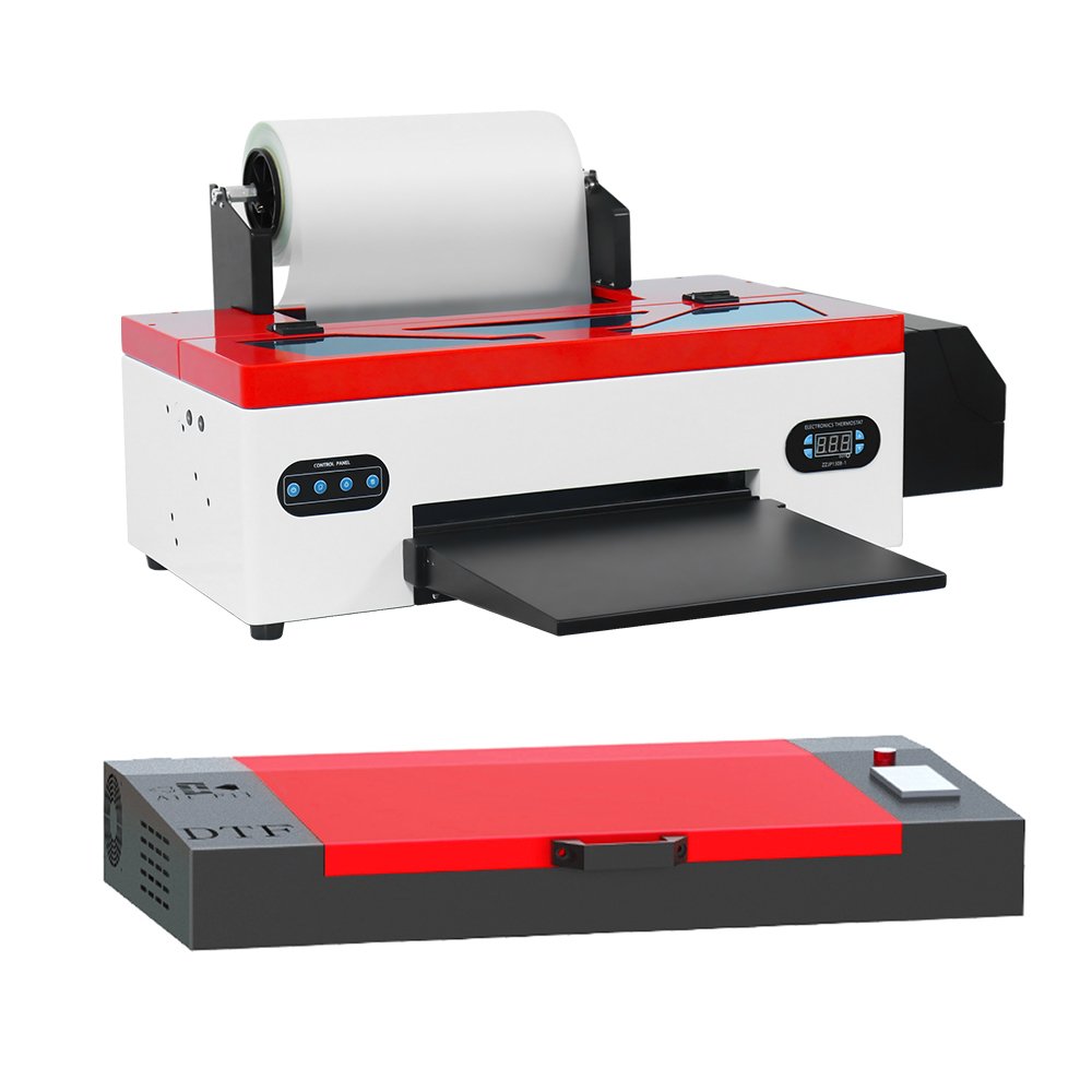 COLORSUN film jet machine digital inkjet dtf printer L1800 print head heat transfer dtf digital printer for new diy t-shirt