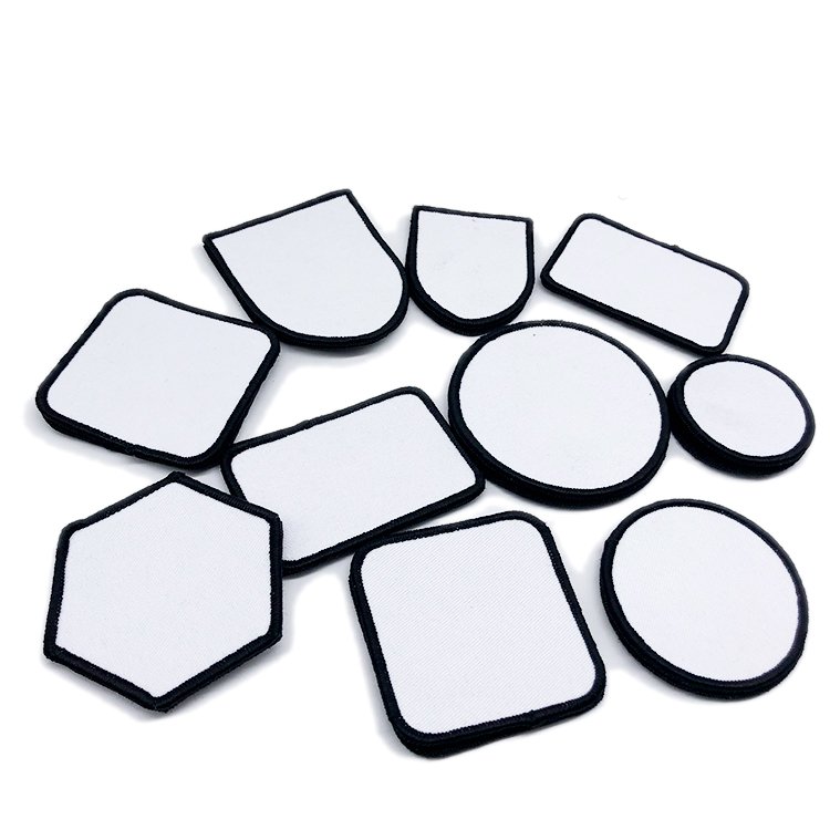 Sublimation Blank Patches Custom Heat Press Transfer Sublimation Print Patch Blank