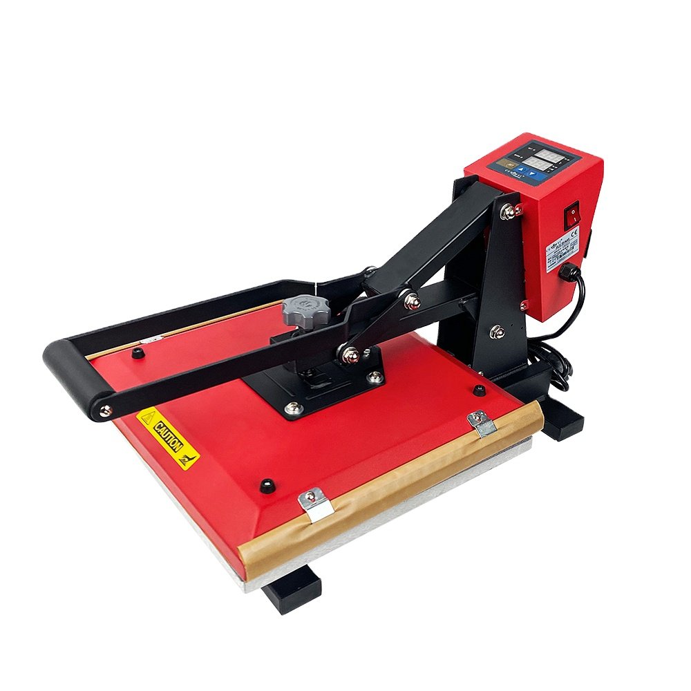 CUYI heat press machines 38*38 cm 15*15 inch manual sublimation printing machine for custom logo PRINT MACHINE T SHIRT
