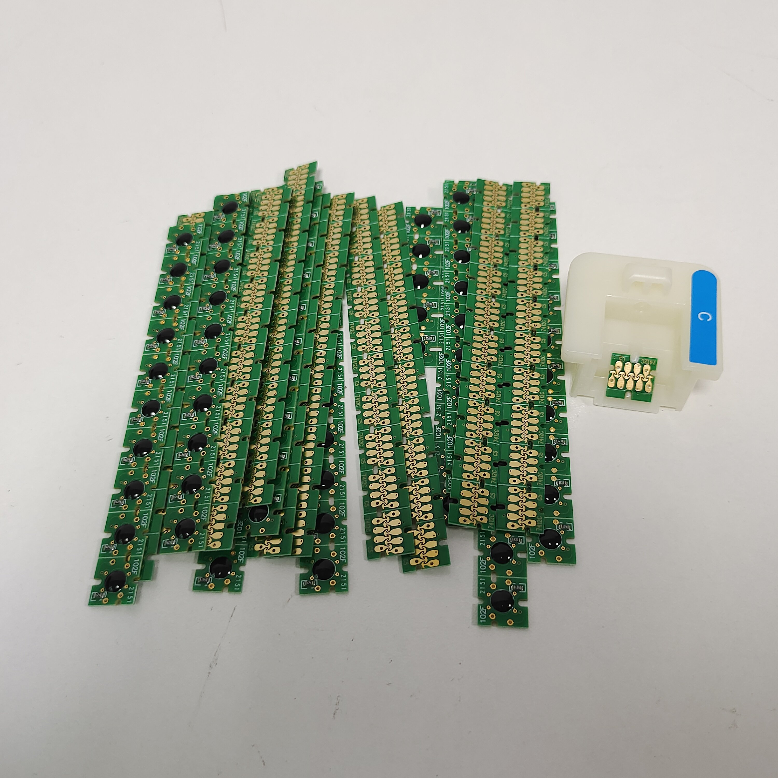 cartridge epson ink chip for f6000 F6200 F6100 F6070 F6000 F6170 F6270 printer