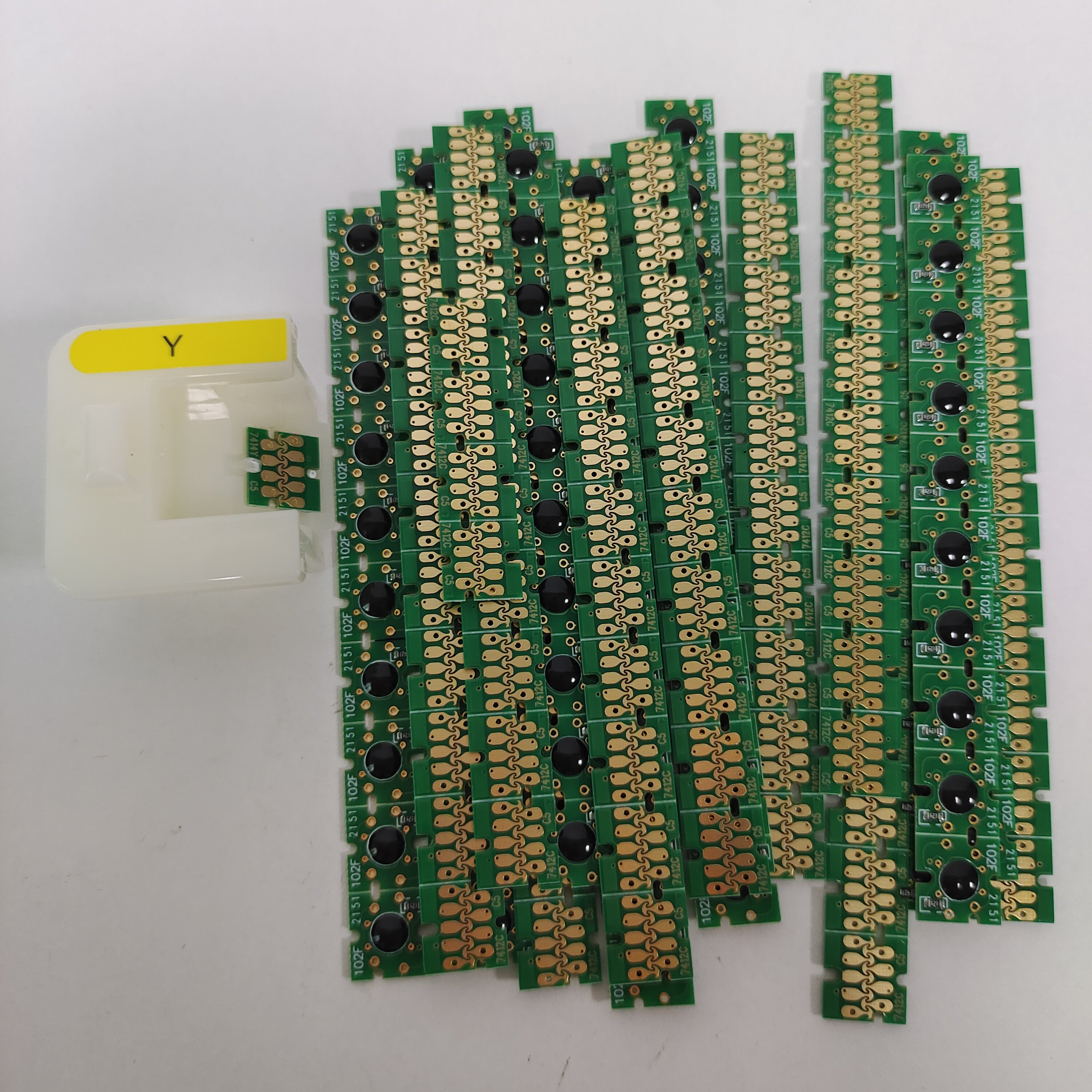 cartridge epson ink chip for f6000 F6200 F6100 F6070 F6000 F6170 F6270 printer