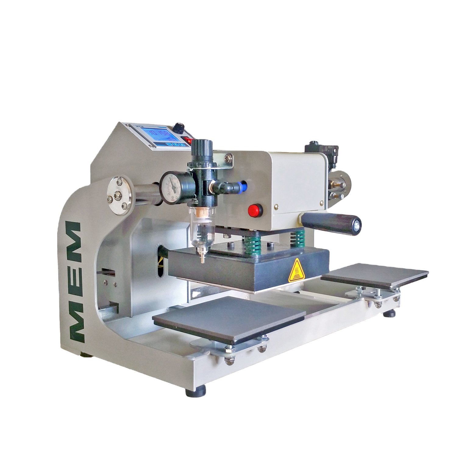 TQ 1515 MEM automatic dual heat transfer sublimation 15x15 cm mini heat press machine for clothes
