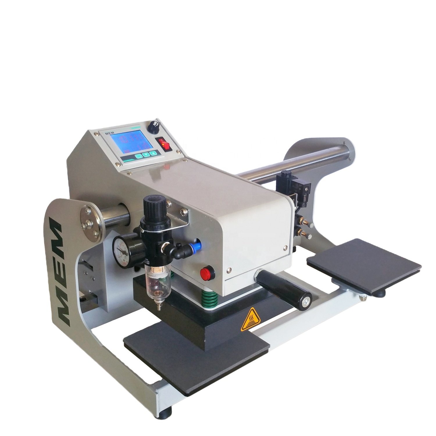 TQ 1515 MEM automatic dual heat transfer sublimation 15x15 cm mini heat press machine for clothes