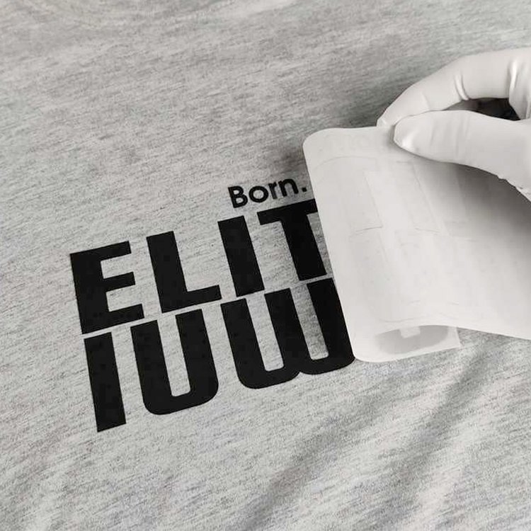 Consen Heat Press Band Name Clothing Logo Label DTF Digital Print Heat Transfer Printing For Bags