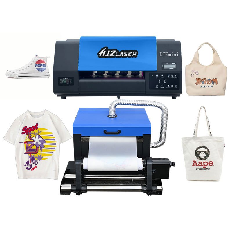 HJZ A3 DTF inkjet printer set heat transfer t-shirt printing machine direct to film printer with XP600 print head