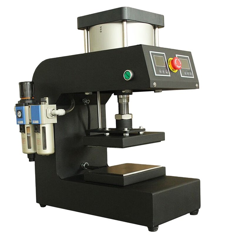 AIDARY Pneumatic Automatic Dual Heating Plate High Pressure Heat Press CE LCD Display Heat Transfer Provided Flatbed Printer