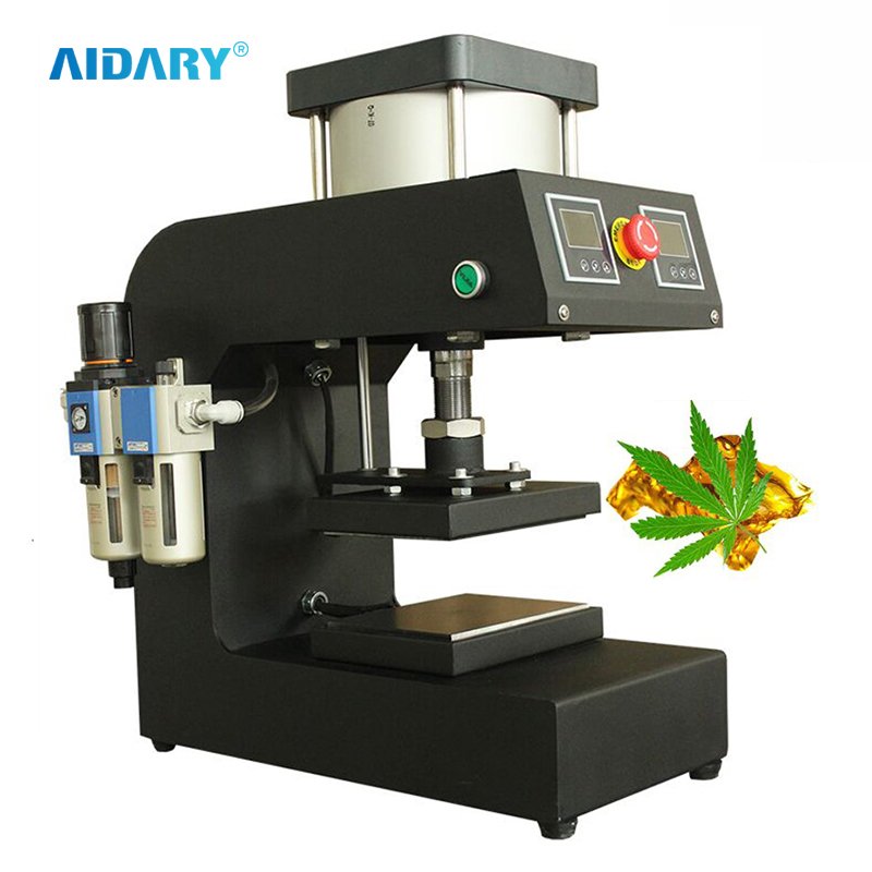 AIDARY Pneumatic Automatic Dual Heating Plate High Pressure Heat Press CE LCD Display Heat Transfer Provided Flatbed Printer