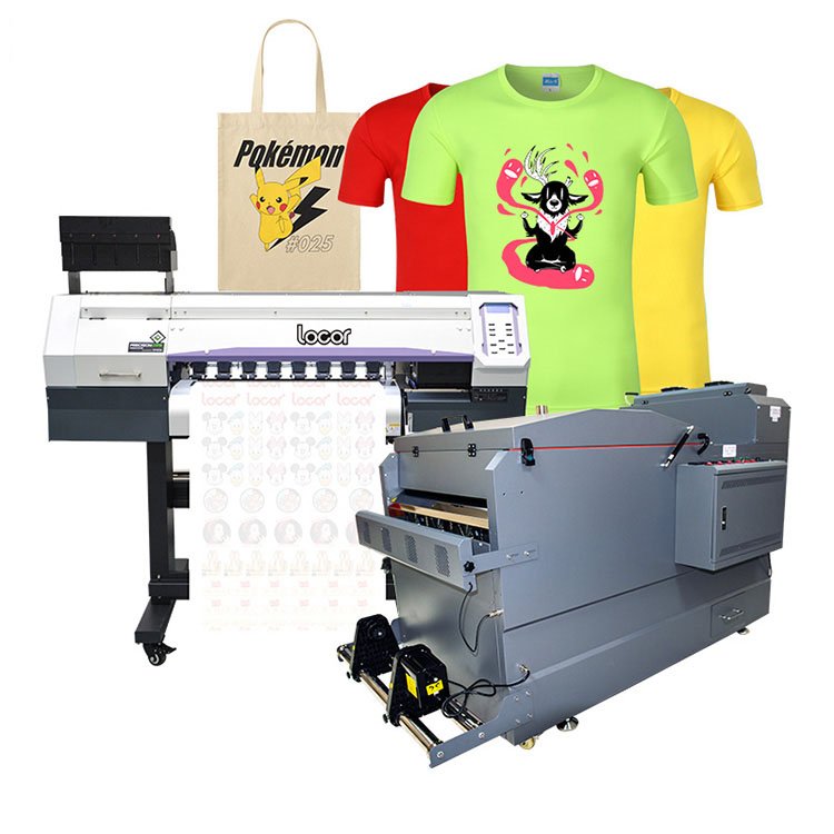 Locor XP600 head A3 t-shirts A3 printing 30cm tshirts DTF printer machine