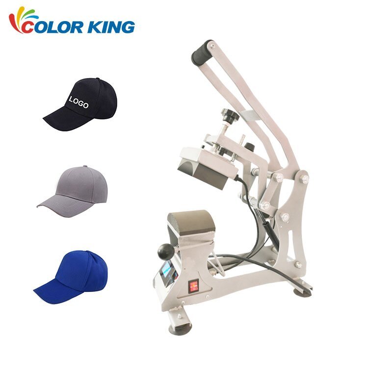 Latest factory high pressure hats heat press machine sublimation cap transfer printing machine