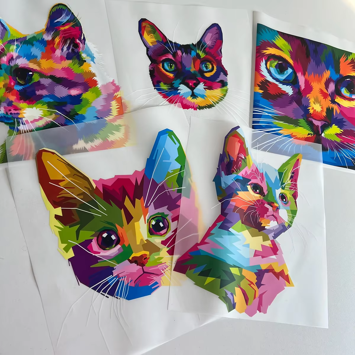 Designs Screen Print Transfers Sticker Vinyl Custom Plastisol Heat Transfer Printing Labels Logo iron on Transfer for Clothes