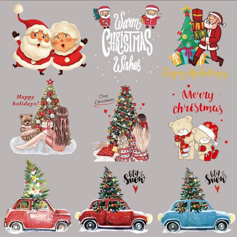Christmas graphic transfer jacket custom Size Hot Sale PET DTF Digital Transfer Heat Transfer Printing custom hoodies