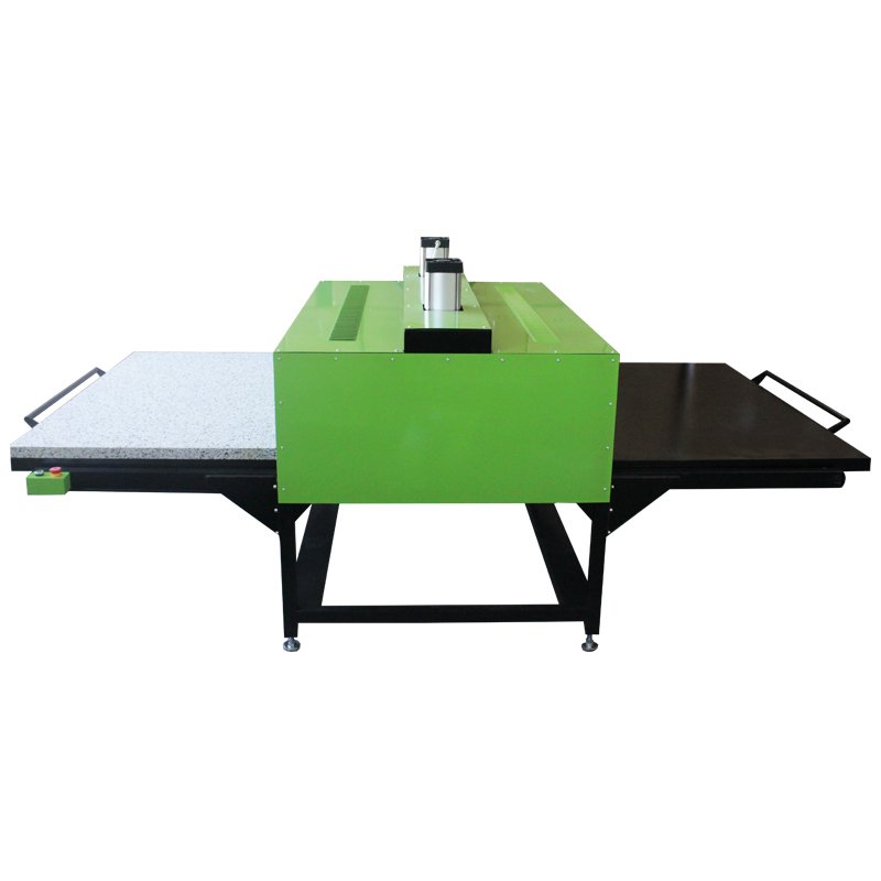 High Pressure Hydraulic Pneumatic Pull-out Machine Double Working Plates Large Format Pneumatic Auto Heat Press Machine