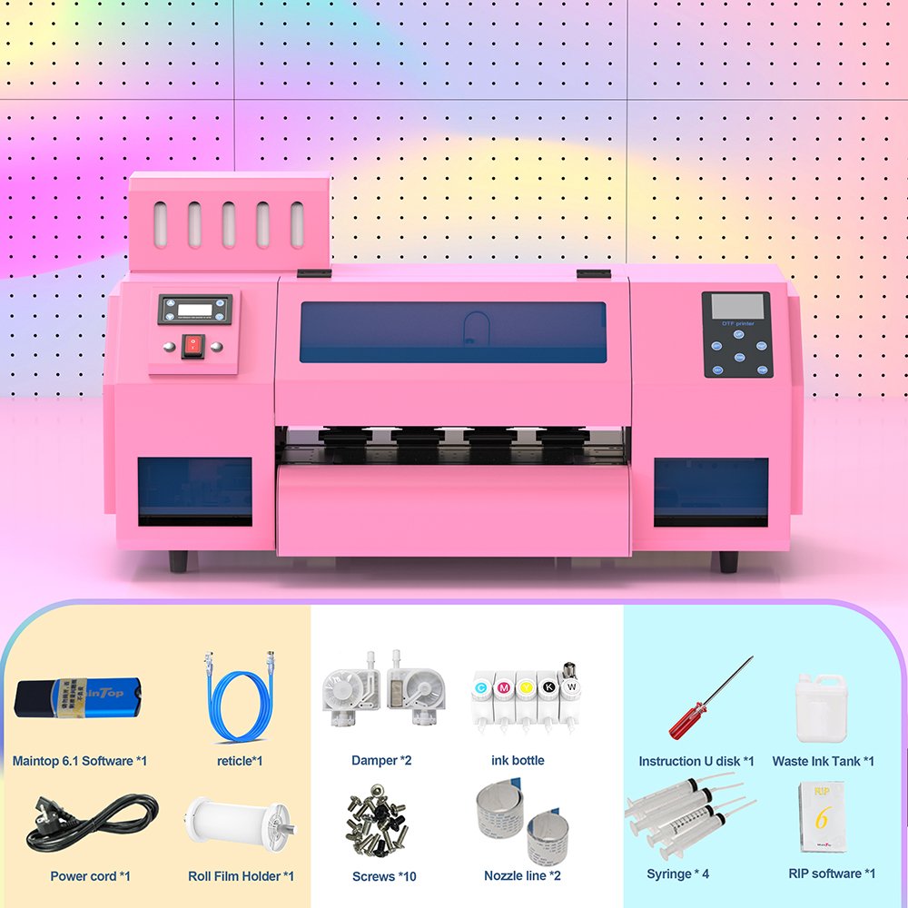 New Dtf printer a3 dual xp600 13" transfer printing ma digital t-shirt printing machine printer for clothes DTF printer