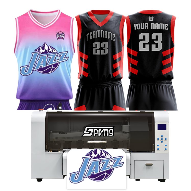 2024 Hot Sale A3 Digital DTF printing and packaging machine Size 30cm for T-shirt hats tote bags mouse pads any material