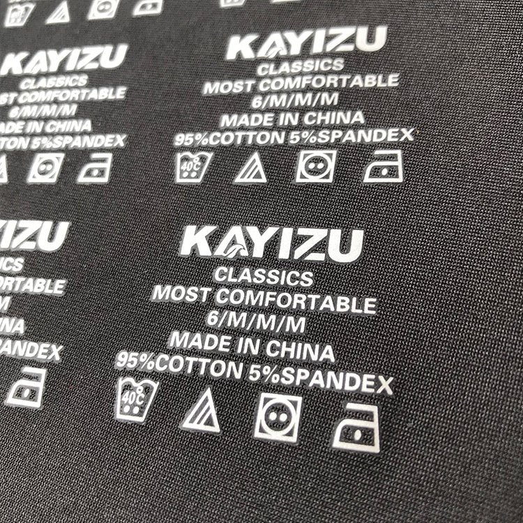 Heat transfer label customised logo label heat transfer printed your needed on heat transfer label