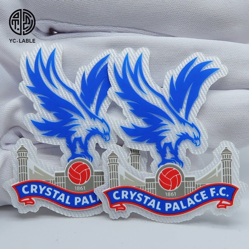 Excellent Quality Custom Label Garment Label Embossed 3D Logo Heat Transfer Silicone Garment Accessories Sustainable Main Labels