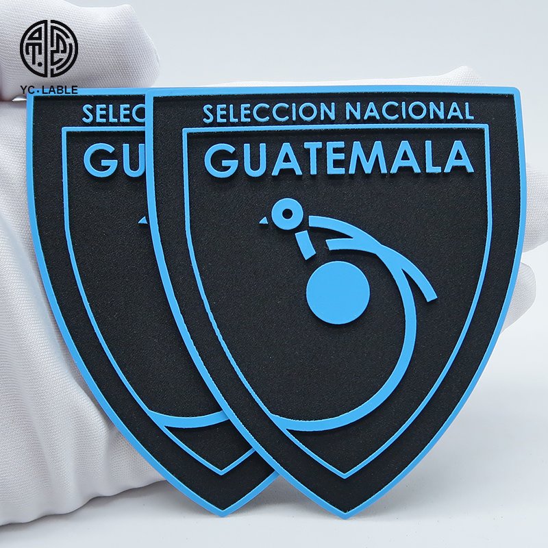 Excellent Quality Custom Label Garment Label Embossed 3D Logo Heat Transfer Silicone Garment Accessories Sustainable Main Labels