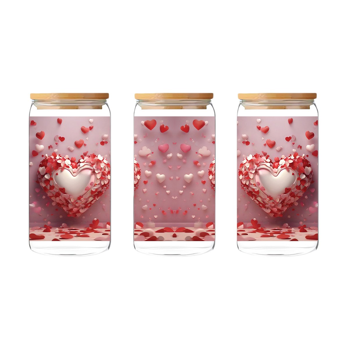 Most Popular valentine's day gift Design Sticker luxury dtf transfers UV DTF wraps for Sticker Mug Glass uv dtf wraps 16oz
