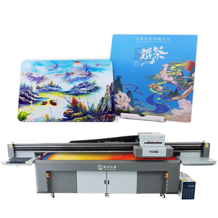 CF-3220 3D PVC Film Wallpaper Marble Ceramic Wood Glass 3220 UV Printer Flat Bed Printing Machine
