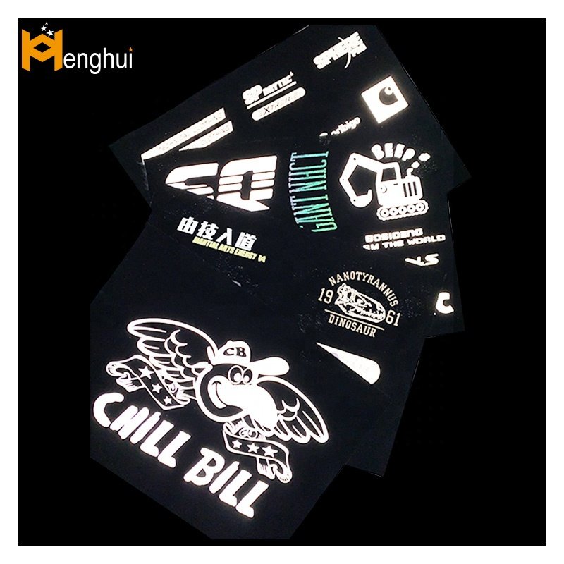 10*10cm for Garment t - shirt printing label reflective heat transfer