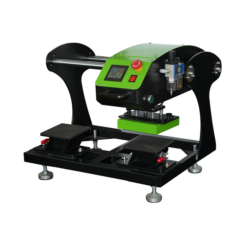 Backpack Automatic Pneumatic Heat Press Machine Sublimation Heat Transfer Printing Machine Pneumatic Caps Heat Press Machine