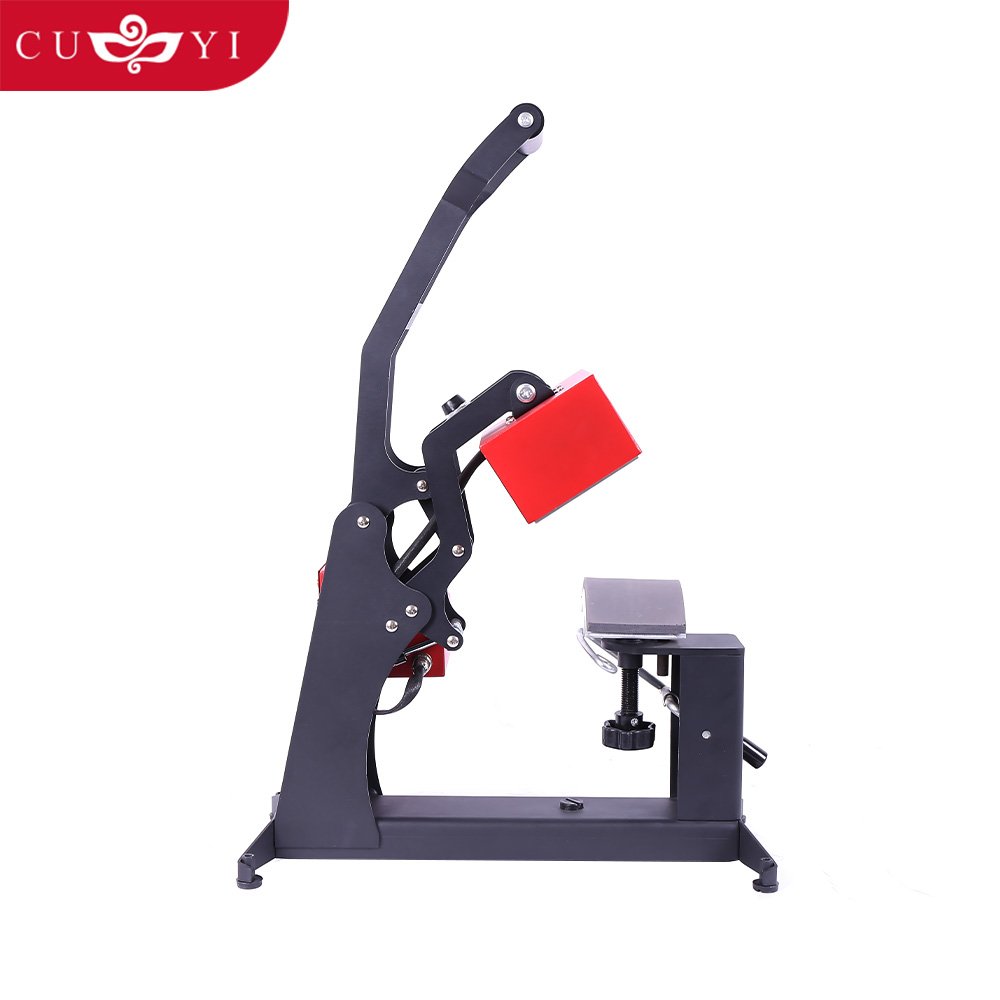 2024 CUYI Cap Heat Press Machines heat transfer printing sublimation machine for trucker hat baseball cap sublimation machine