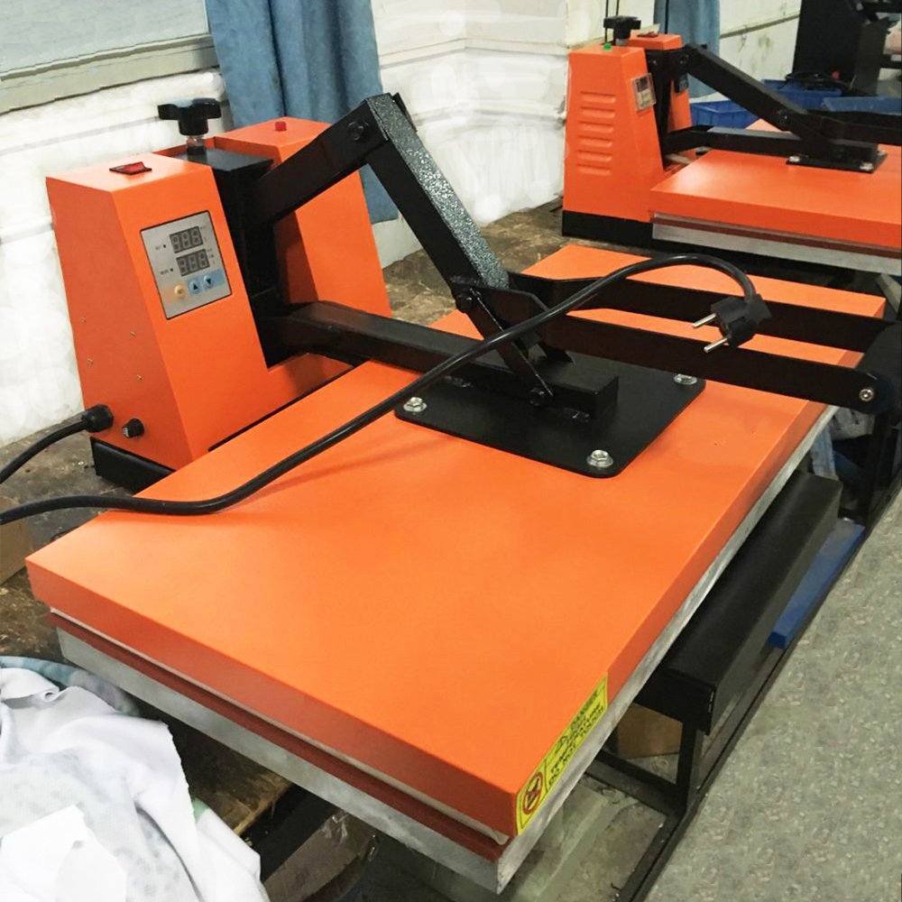 Heat Press Machine Garment Provided 40 Manual Sublimation Flat Heat Press 16x20 40x60 T-shirt High Temperature Resistant Fabric