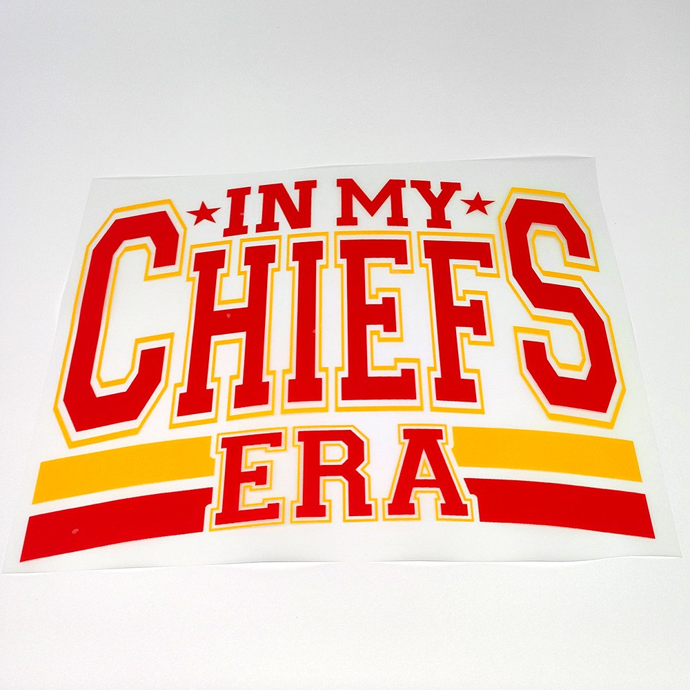 NFL Chiefs 49ers DTF Heat Transfers Designs Ready To Heat Press Screen Print Transfers Chiefs Heat Transfer Decals for Shirts
