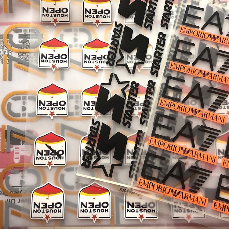 Clothing Heat Transfer Print Label Clothing Labels Custom Design Brand Logo Patches Plastisol