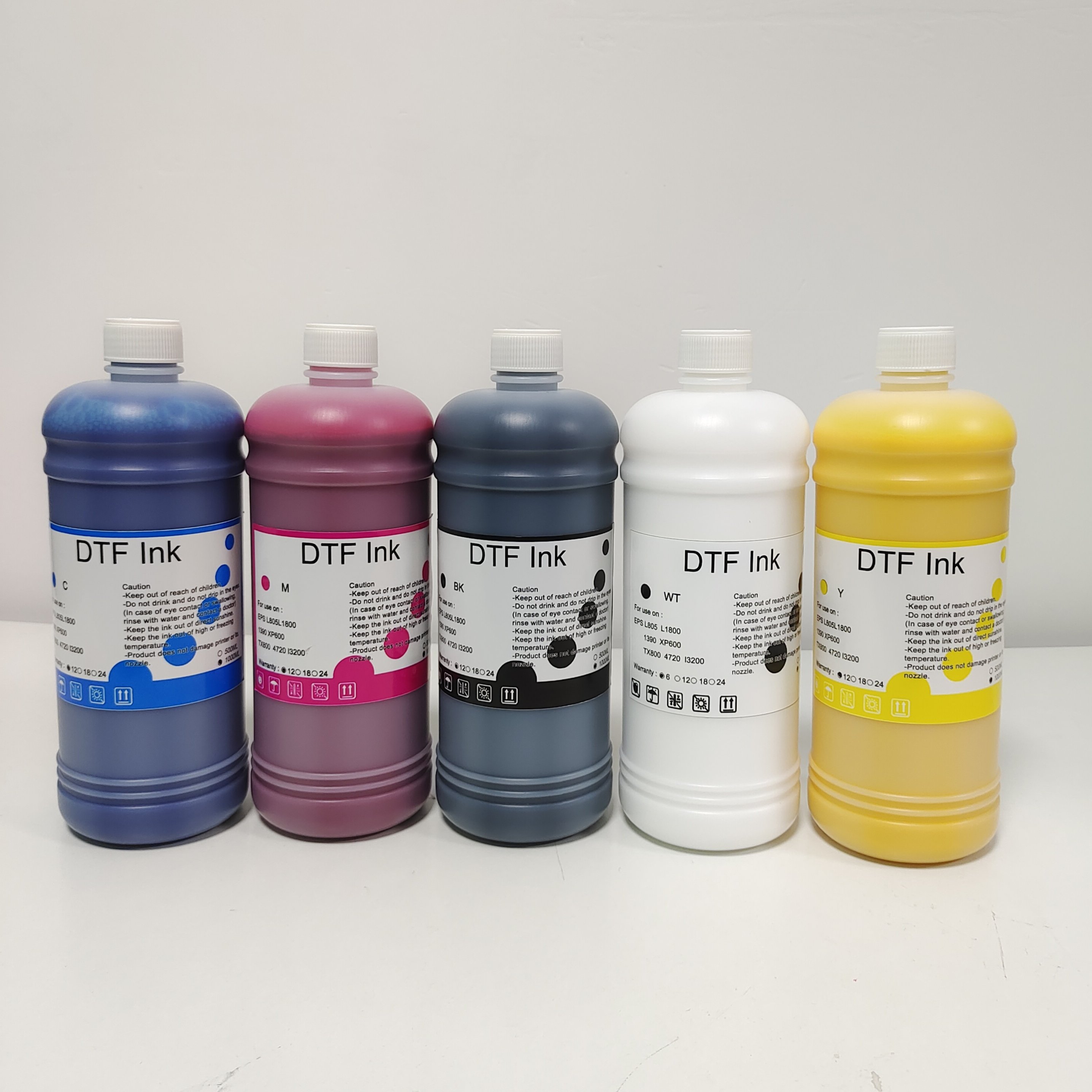 Qijun High quality 1000ml dtf ink high quality dtf ink for i3200 print head
