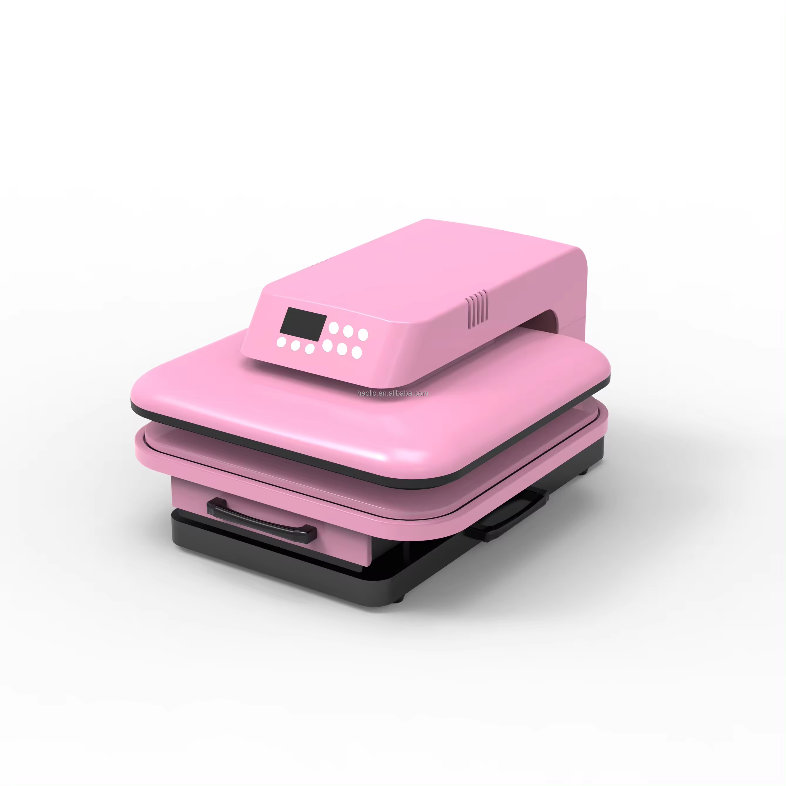 2024 Latest Pink Set DTF Printer With Powder Shaker And Dryer Oven For Beginners 13inch Clothes Printing 30cm DTF Printer