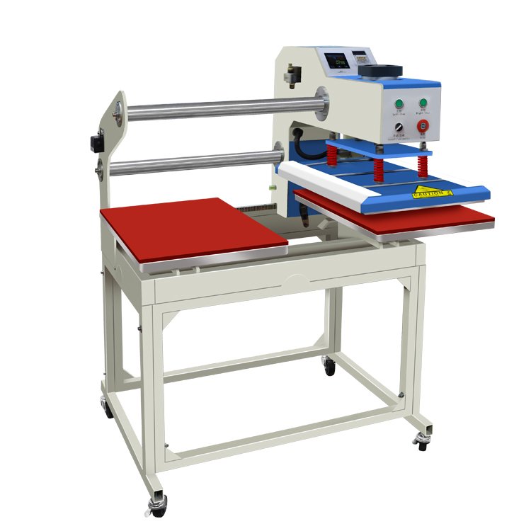 LINKO Big Double Station 60*40cm Pneumatic Heat press Machines for Heat Transfer Printing