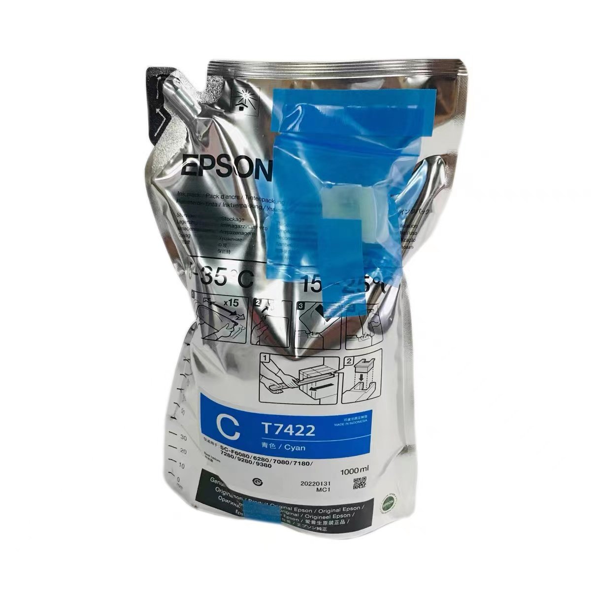 Hot sale T742X/T7422 /T7423/7424 Epson sublimation Inks for F6280 F6080 F6180 F7280 F7080 F7180 F9280 F9080 F9180 F9380