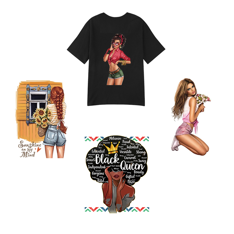 Heat transfer printed plastic screen printed heat transfer clothing heat transfer labels