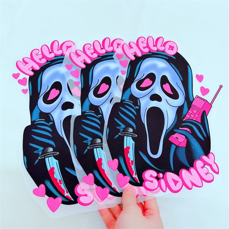Custom dtf transfer print Christmas dtf heat transfers designs screen printing plastisol Heat Transfer Label for t shirts