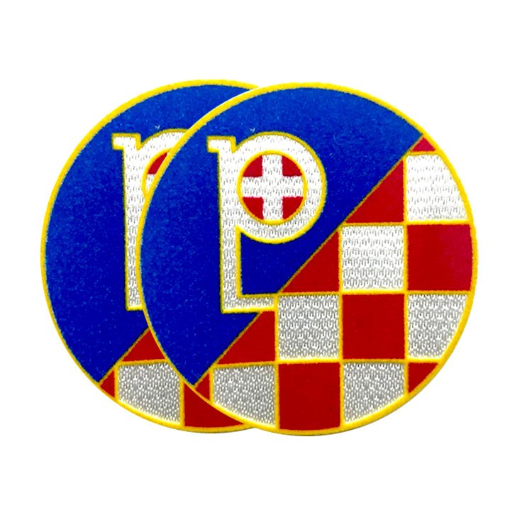 Custom Design 3D Flock Patches Heat Transfer Printing Flock Design for Football Sport Clothing