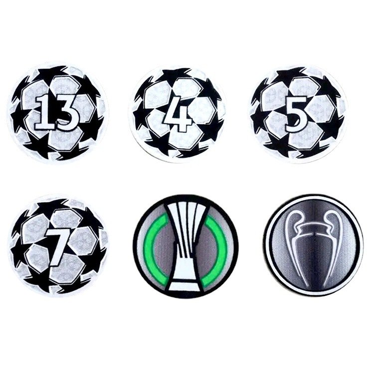 Custom Design 3D Flock Patches Heat Transfer Printing Flock Design for Football Sport Clothing