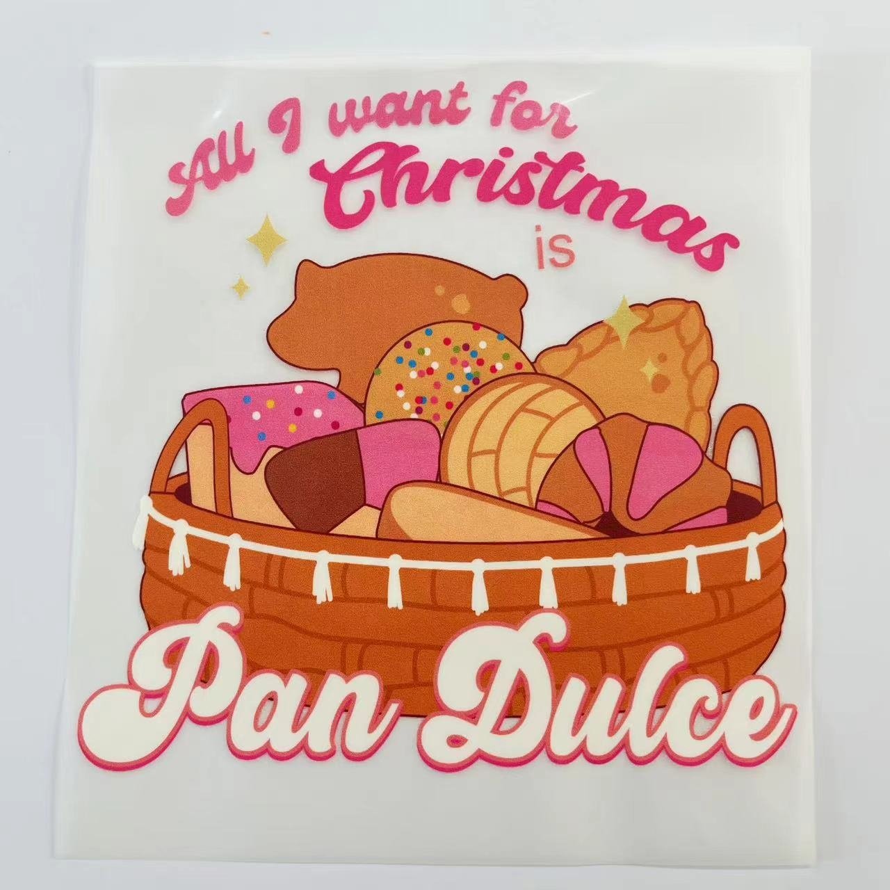 Wholesale Heat Transfer Mexican Conchas design dtf transfer sheets iron on dtf transfers designs ready to press t-shirt