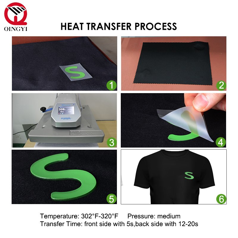 Custom Logo 3D Heat Transfer Printing For DIY Craft T-shirt Thick Silicone Label Transfer Sticker Logo For Clothing