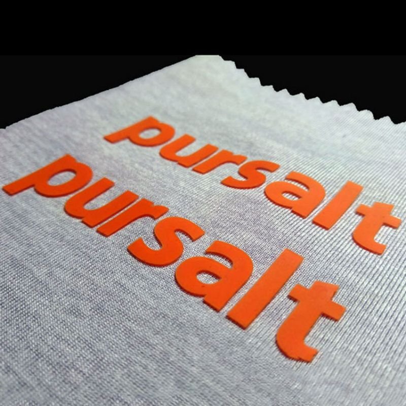 Custom screen printing logo heat transfer machine with 3d silicone label/logo
