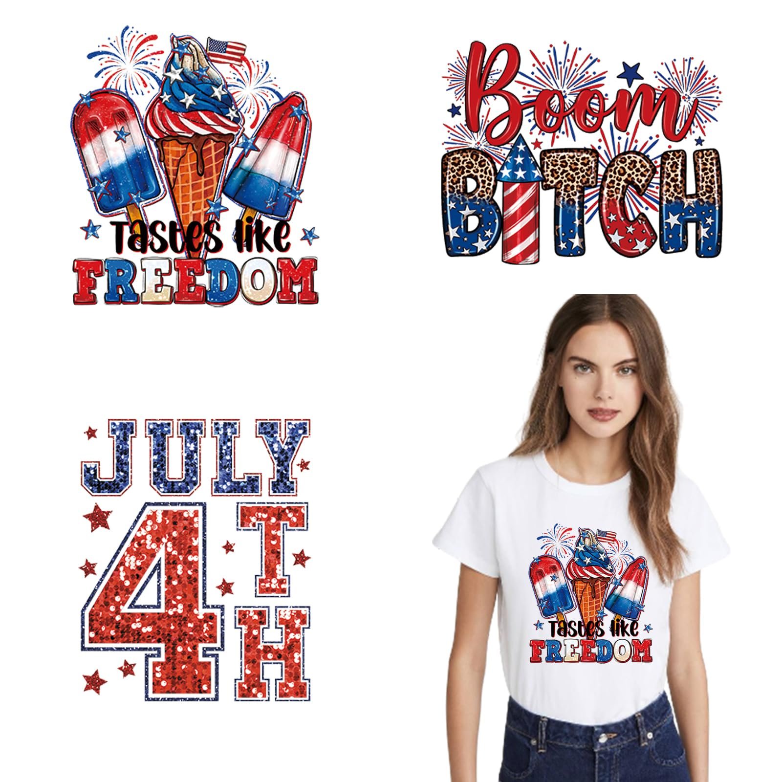 Wholesale custom design transfer printing for t shirt dtf transfers designs ready to press plastic heat transfer