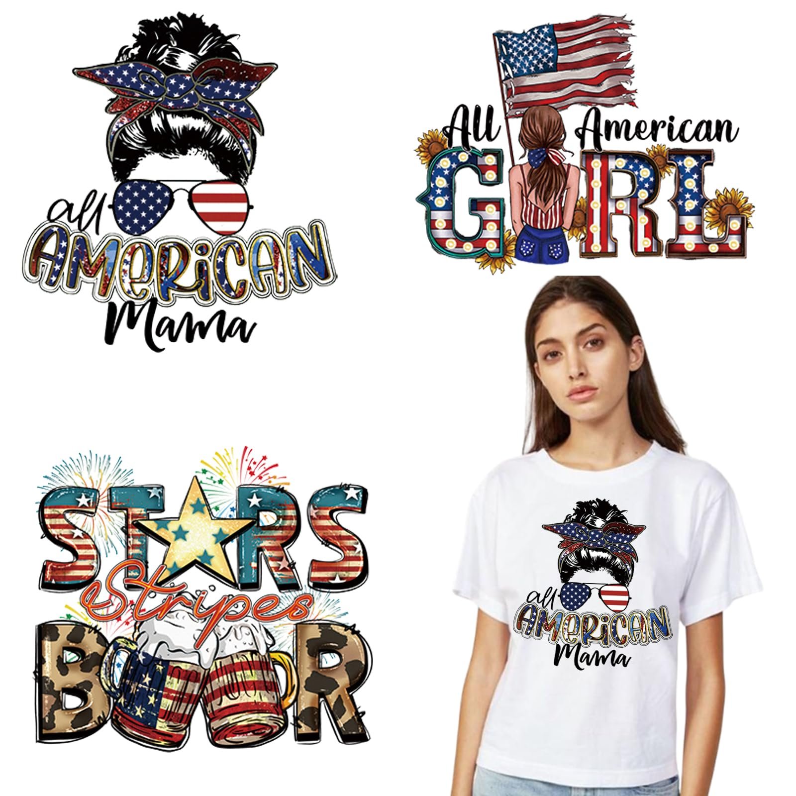 Wholesale custom design transfer printing for t shirt dtf transfers designs ready to press plastic heat transfer