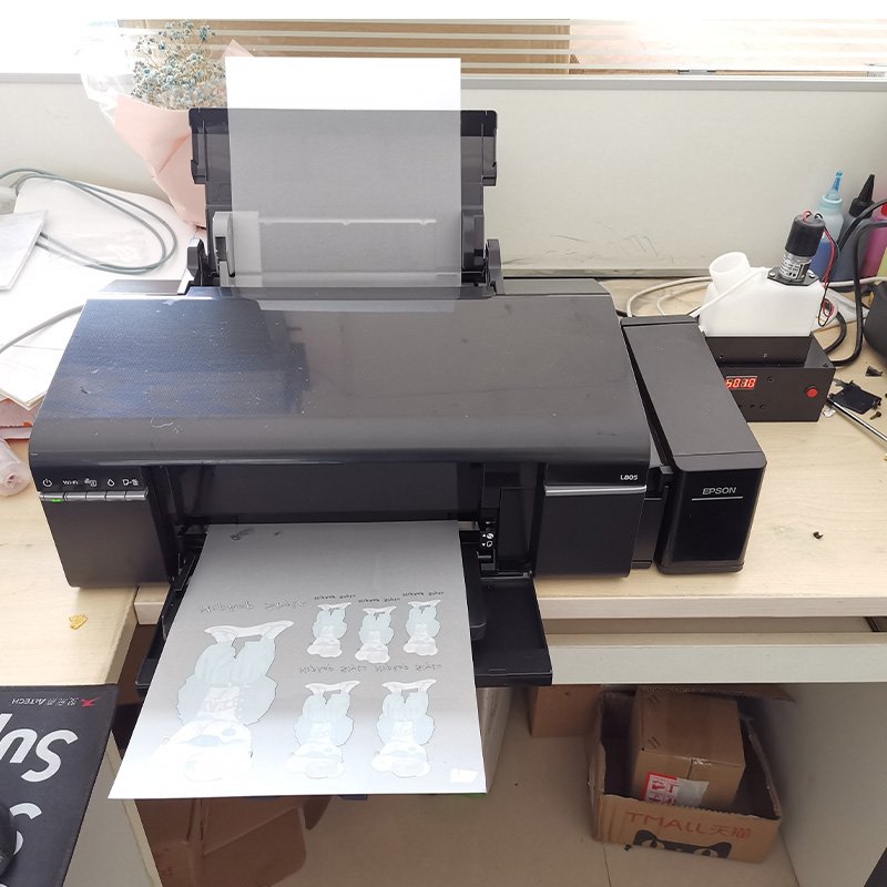 100% New Converted L805 Dtf Printer Original 11 A4 with White Ink Circulation System for Epson L805 Dtf Printer Printing Machine